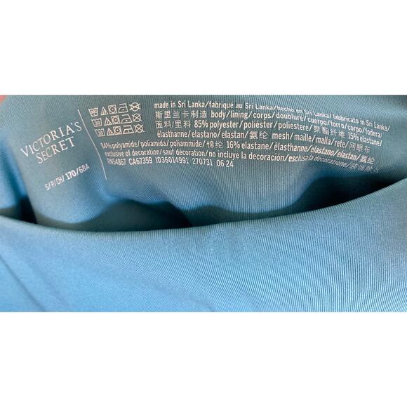 Victoria's Secret Essential Leggings High Rise Small or Medium Blue NWT - Picture 8 of 12